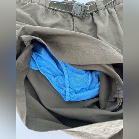 Lands End Women's Nylon Belted Cargo Hiking Shorts Size Medium 10/12 - Picture 8 of 10